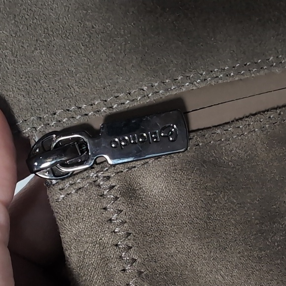 Blondo Prestly Waterproof Bootie Taupe Size 8.5 Side Zip Grey Tan - Picture 12 of 13